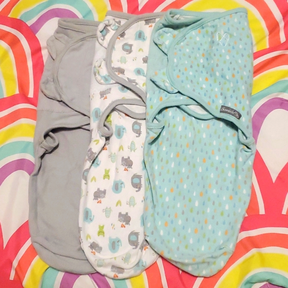 Velcro baby swaddle